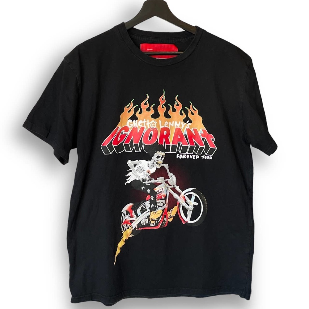SAINt JHN Ghetto Lenny’s Ignorant Forever Tour Not A Cult 2019 L Large T-shirt